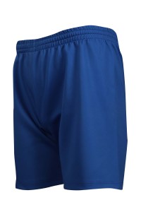 U328 custom-made clean color sports shorts  100% polyester  sports pants manufacturer
